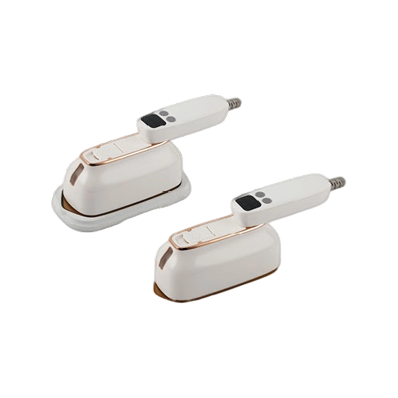 Pantalla LCD Vaporera y plancha de vapor giratoria 2 en 1 para prendas Modelo n.o: MW-819